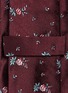 细节 - 点击放大 - PAUL SMITH - 花卉刺绣真丝领带