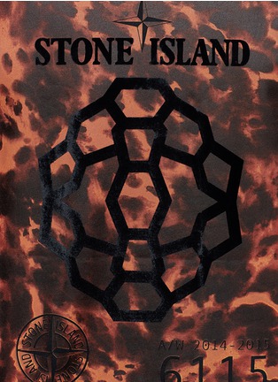 细节 - 点击放大 - STONE ISLAND - 火焰图案T恤
