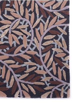 细节 –点击放大 - OMAR KHAN RUGS - Bilquis枝叶图案地毯