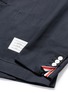  - THOM BROWNE - 罗缎拼贴纯棉西服外套