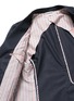  - THOM BROWNE - 罗缎拼贴纯棉西服外套