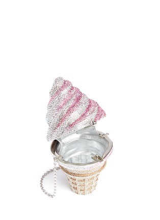 细节 - 点击放大 - JUDITH LEIBER - 奥地利水晶冰淇淋造型手包
