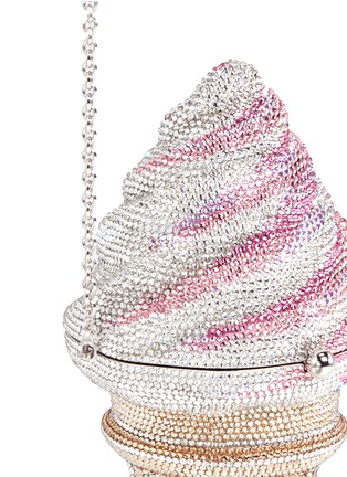 细节 - 点击放大 - JUDITH LEIBER - 奥地利水晶冰淇淋造型手包