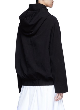  - FFIXXED STUDIOS - 中性款单色皱感连帽外套