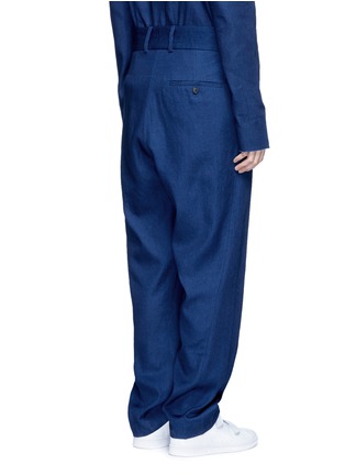  - FFIXXED STUDIOS - 中性款褶裥装饰锥形裤