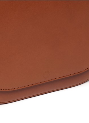细节 - 点击放大 - THE ROW - 'Hunting' small leather shoulder bag