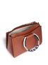 细节 - 点击放大 - THE ROW - Classic' braided ring handle leather box bag