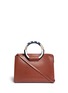 首图 - 点击放大 - THE ROW - Classic' braided ring handle leather box bag
