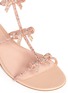 细节 - 点击放大 - RENÉ CAOVILLA - Strass pavé satin sandals