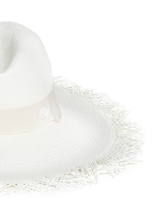 细节 - 点击放大 - MAISON MICHEL - Ginger巴拿马宽檐草帽