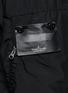 细节 - 点击放大 - STONE ISLAND - 纯色机车外套