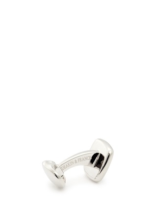 细节 - 点击放大 - DEAKIN & FRANCIS - 珍珠母贝方形袖扣