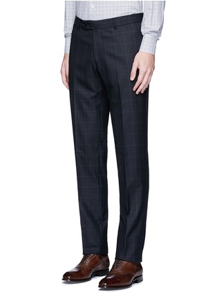 细节 - 点击放大 - TOMORROWLAND - 窗框格纹羊毛西服套装