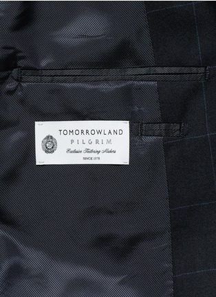  - TOMORROWLAND - 窗框格纹羊毛西服套装