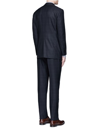 背面 - 点击放大 - TOMORROWLAND - 窗框格纹羊毛西服套装