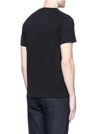 背面 - 点击放大 - SAINT LAURENT - Think It标语印花纯棉T恤