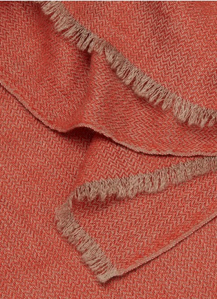 细节 –点击放大 - OYUNA - SAAN羊绒针织旅行毯