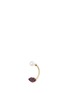 首图 - 点击放大 - DELFINA DELETTREZ - LIP PIERCING钻石红宝石淡水珍珠18k金单只耳环