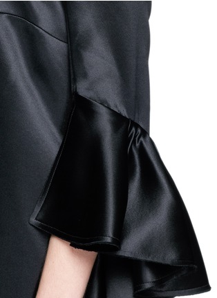 细节 - 点击放大 - ELLERY - STANLEY荷叶边露肩长上衣