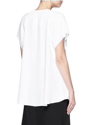 背面 - 点击放大 - ELLERY - 绉绸微荷叶边T恤