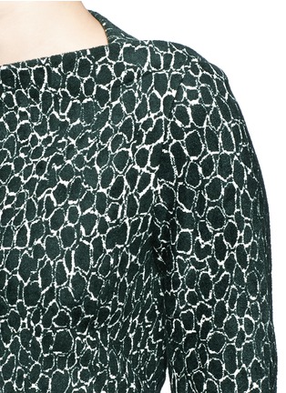 细节 - 点击放大 - ALAÏA - ASTEROIDE 大小圈形提花连衣裙