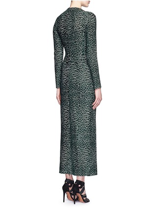 背面 - 点击放大 - ALAÏA - ASTEROIDE 大小圈形提花连衣裙