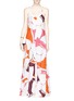 细节 - 点击放大 - DIANE VON FURSTENBERG - 'Barths' floral print silk maxi dress
