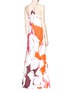 背面 - 点击放大 - DIANE VON FURSTENBERG - 'Barths' floral print silk maxi dress