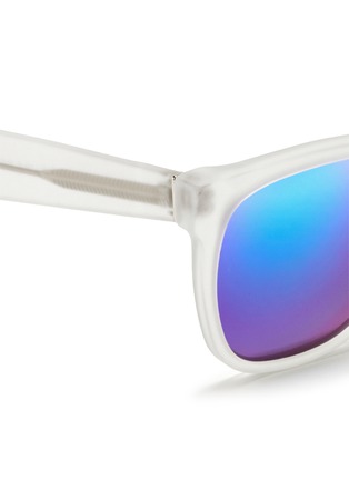 细节 - 点击放大 - SUPER - CLASSIC中性款半透明镜框太阳眼镜