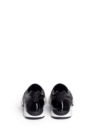 背面 - 点击放大 - RENÉ CAOVILLA - 皮革拼接仿水晶球鞋