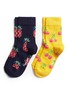首图 - 点击放大 - HAPPY SOCKS - 儿童款樱桃及菠萝图案袜子套装