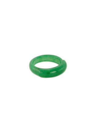 首图 - 点击放大 - SAMUEL KUNG - 'Saddle' jade ring