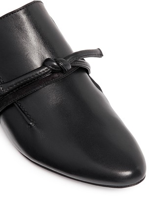 细节 - 点击放大 - 3.1 PHILLIP LIM - LOUIE双搭带装饰穆勒平底鞋