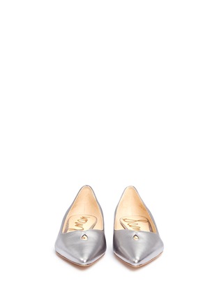 正面 -点击放大 - SAM EDELMAN - Ruby水滴形镂空真皮尖头平底鞋