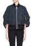 首图 - 点击放大 - SACAI - 薄纱网眼拼贴短外套