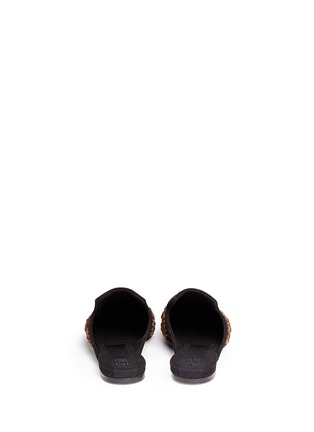 背面 - 点击放大 - SANAYI 313 - RAGNO昆虫刺绣纯棉平底凉拖