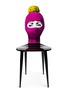 首图 –点击放大 - FORNASETTI - Lux Gstaad chair - Pink/Pompom Yellow