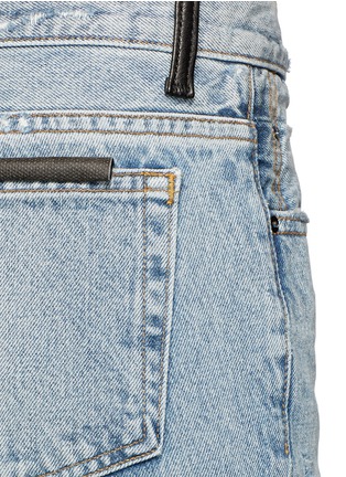  - T BY ALEXANDER WANG - 补丁磨破水洗纯棉牛仔裤