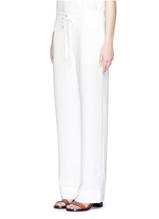 正面 - 点击放大 - TIBI - 工装款皱感长裤