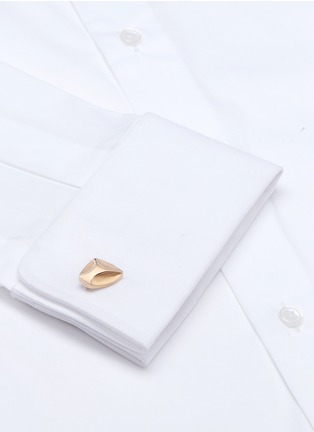 模特儿示范图 - 点击放大 - LANVIN - 凹凸表面金属袖扣