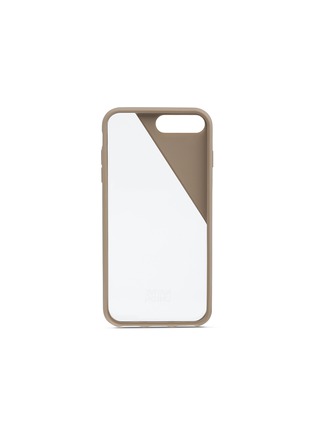 模特儿示范图 - 点击放大 - NATIVE UNION - CLIC Crystal iPhone7 Plus手机壳-灰褐色