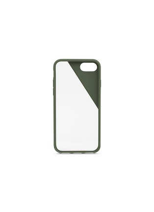 模特儿示范图 - 点击放大 - NATIVE UNION - CLIC Crystal iPhone 7/8手机壳-绿色