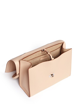 细节 - 点击放大 - GIVENCHY - 'Shark' medium leather flap bag