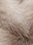 细节 - 点击放大 - ISLA - 儿童款狐狸毛装饰领