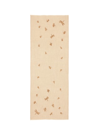 首图 - 点击放大 - JANAVI - 珠饰点缀蜻蜓羊绒围巾