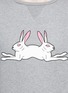细节 - 点击放大 - KINFOLK - 双头兔图案纯棉卫衣