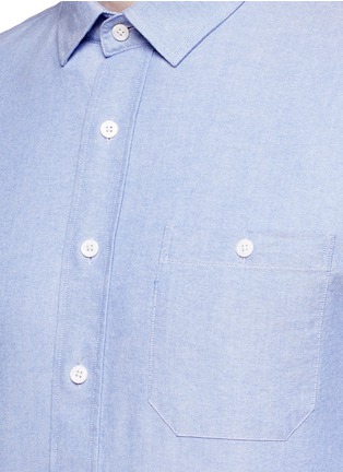 细节 - 点击放大 - KINFOLK - 品牌标志刺绣纯棉衬衫