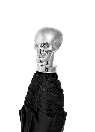 细节 - 点击放大 - ALEXANDER MCQUEEN - 立体骷髅头折叠伞