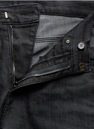 细节 - 点击放大 - NEIL BARRETT - 缝线压纹修身牛仔裤