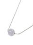 细节 - 点击放大 - SAMUEL KUNG - Diamond jade 18k white gold pendant